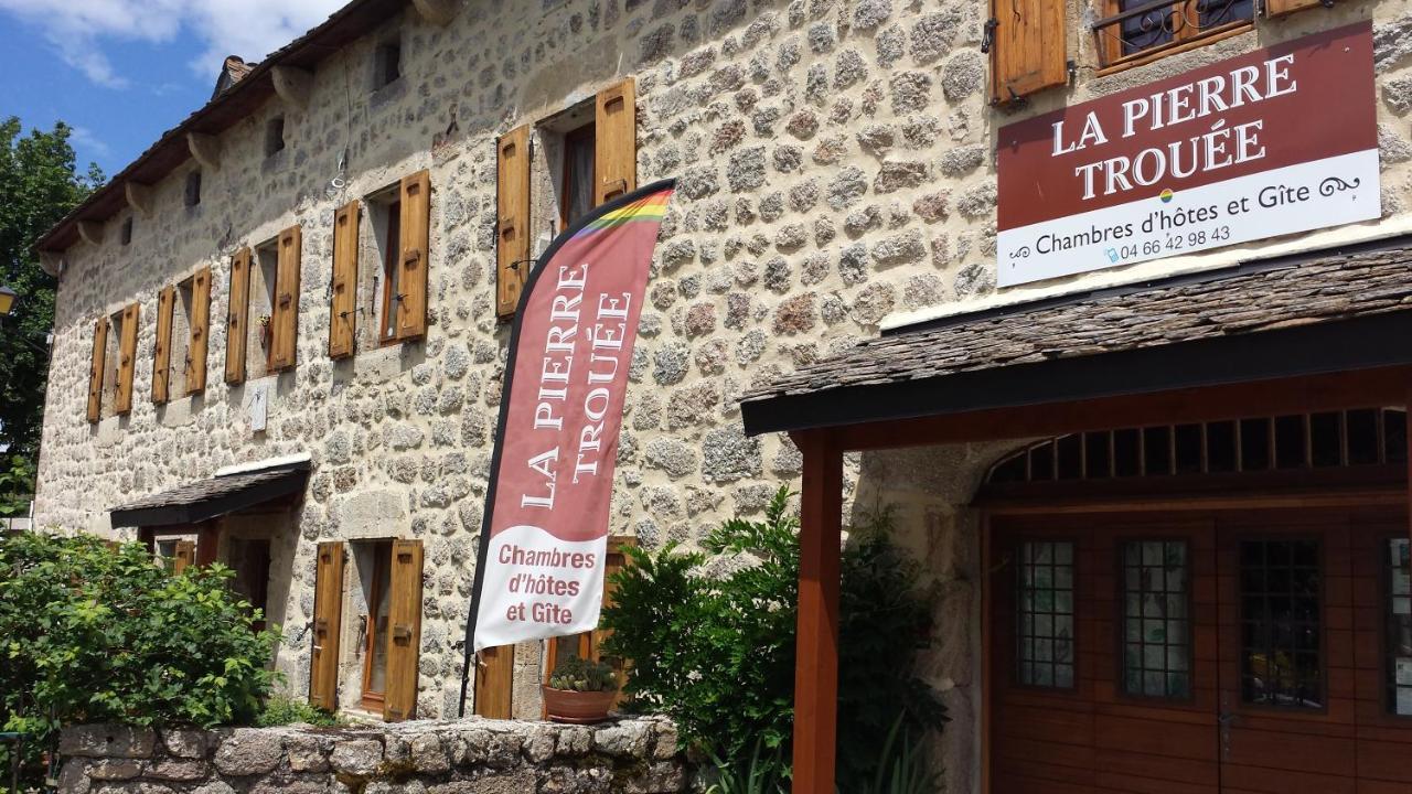 La Pierre Trouee Chambre D'Hotes Chateauneuf-de-Randon Bagian luar foto